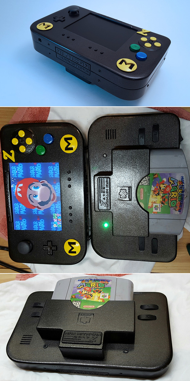 3D-Printed Portable N64