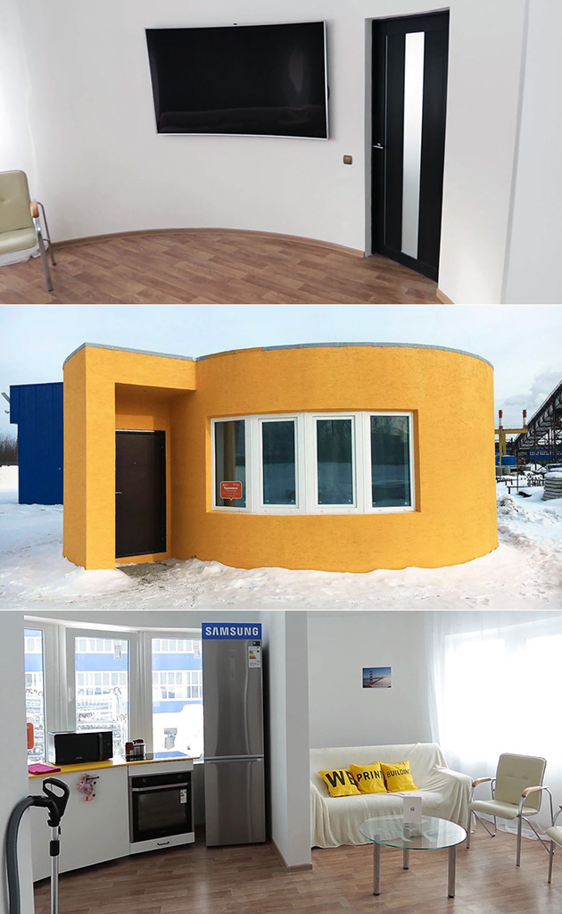3D-Printed Residential House