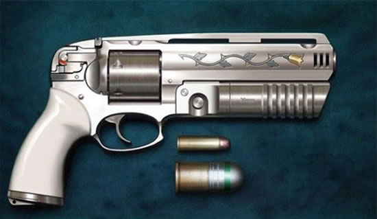 .454-Magnum with 30mm Grenade Launcher