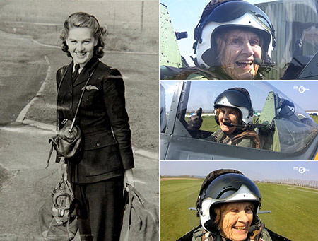 92-Year-Old WW2 Female Pilot