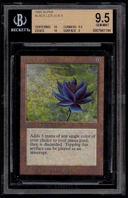 Alpha Black Lotus Gem Mint