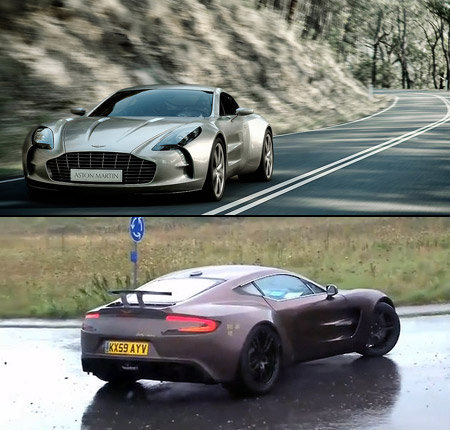 The beautiful Aston Martin One77 powered by a 73L V12 engine that puts 