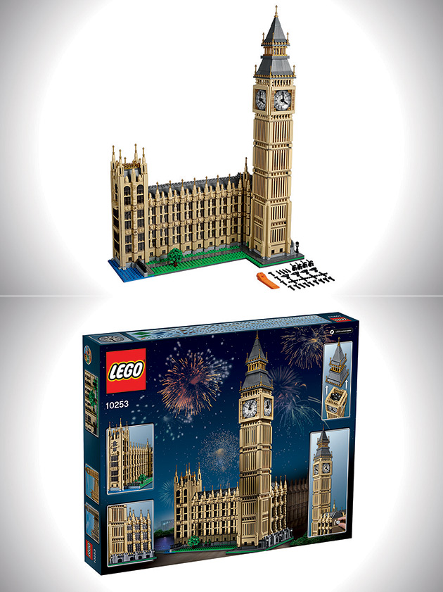 Londons Big Ben Gets Transformed Into A Giant 4163 Piece Lego Set