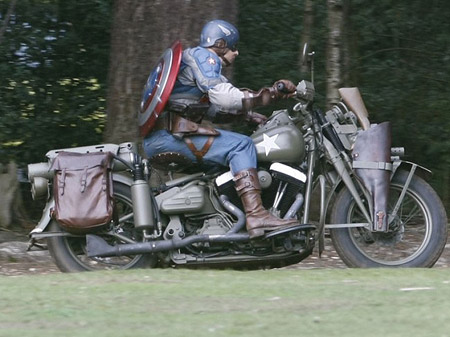 Captain America The First Avenger stars Chris Evans as Cap Hugo Weaving as
