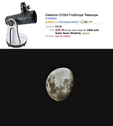 celestron firstscope 76mm