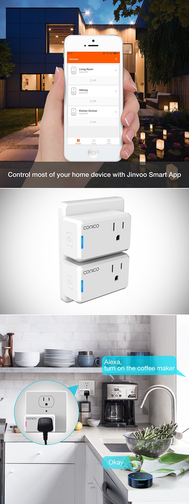 Conico WiFi Smart Plug