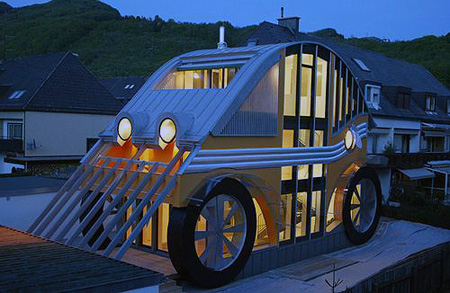 Custom Home Looks Like a Giant Volkswagen Bug