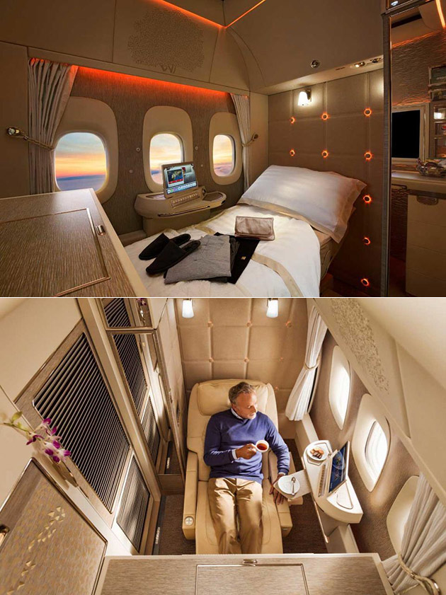 Emirates New First Class Suite 777