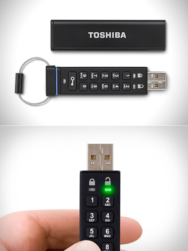 Encrypted Passcode USB Drive