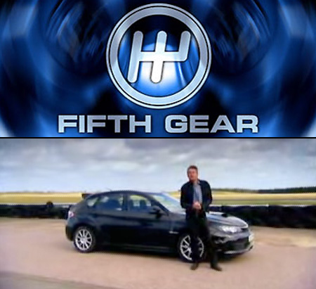 Tiff Needell of Fifth Gear takes the 2008 Subaru WRX STi out for a road test