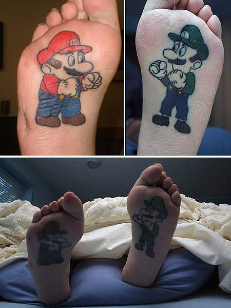 Getting a tattoo these days -- even video game tattoos -- is as simple as 