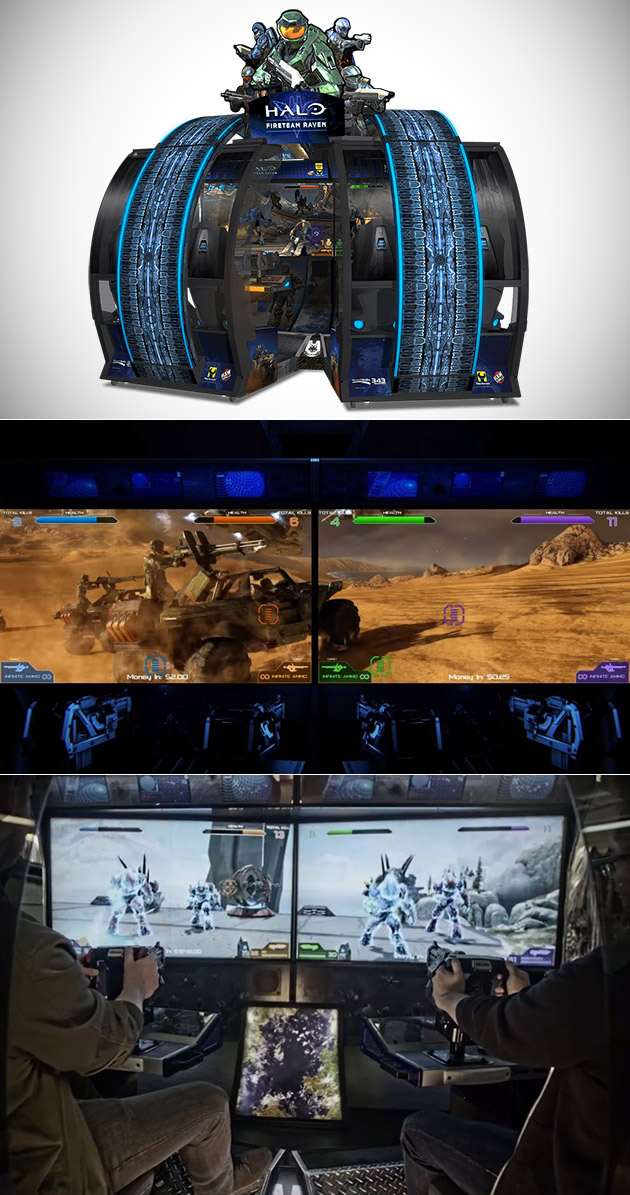 Halo Fireteam Raven Arcade Game