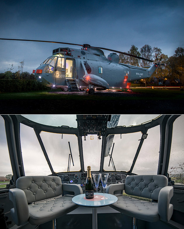 Helicopter Glamping Hotel