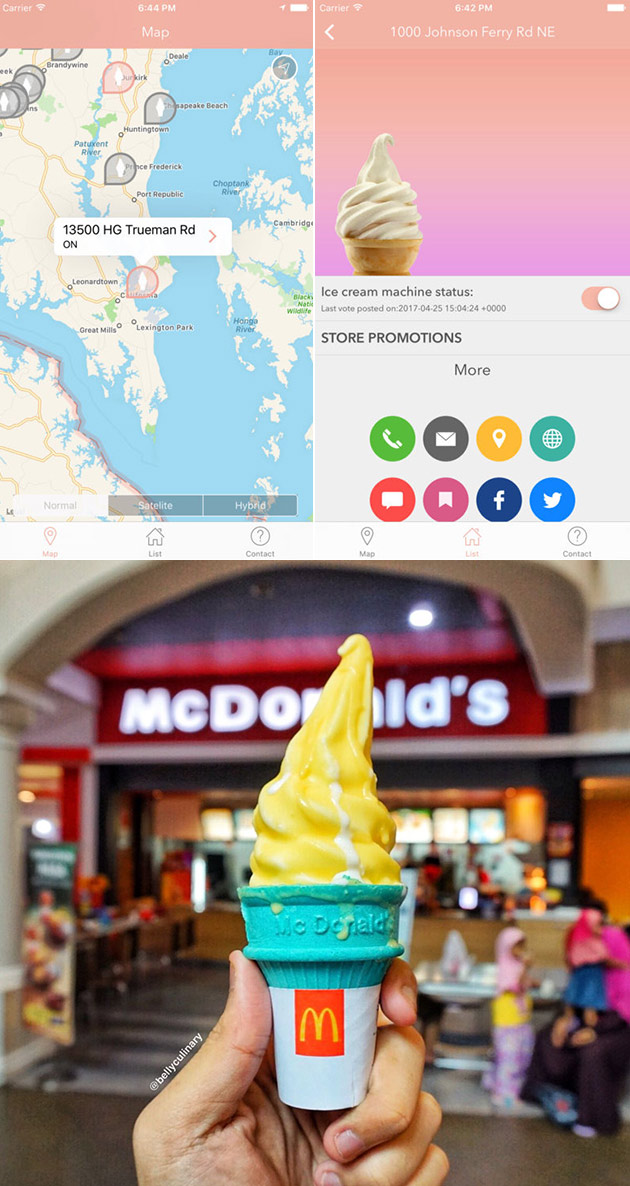 Ice Check McDonalds