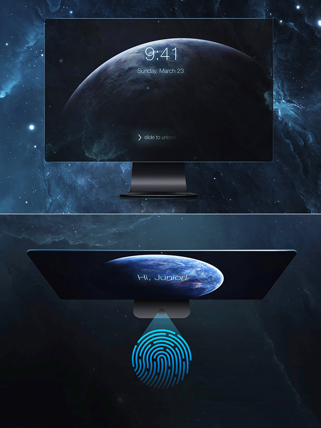 iMac Flow Touchscreen