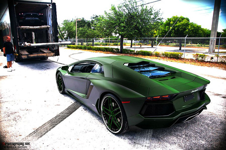 Joker's Lamborghini Aventador