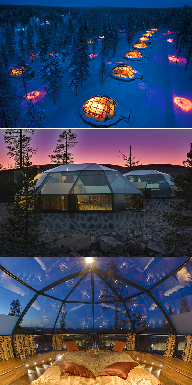 This is Not a Dream, Just the Kakslauttanen Resort in Finland, Which