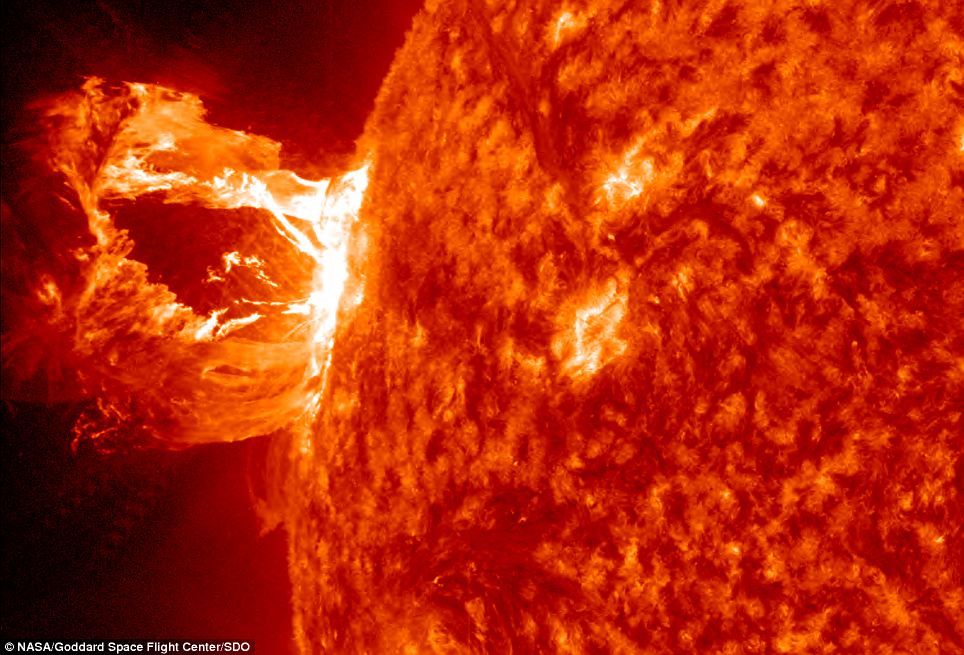 Largest Solar Flare 2014