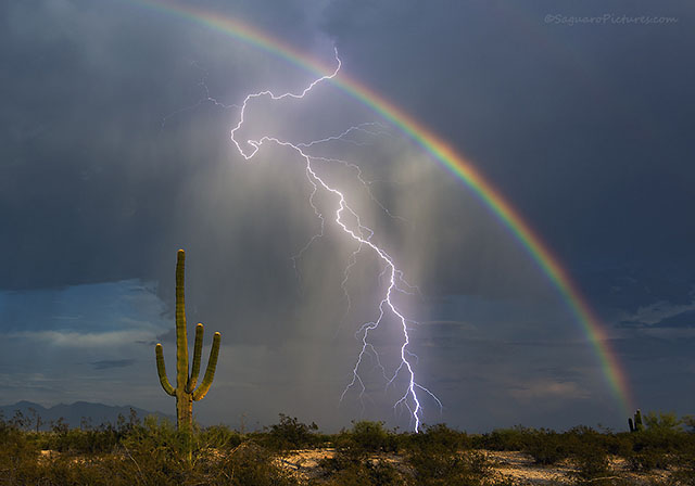 Lightning Bolt Rainbow