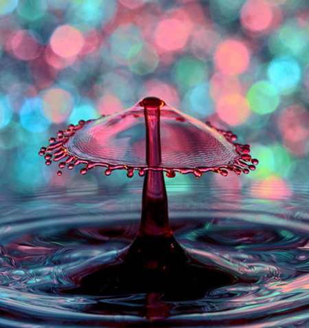 Liquid Drop Art