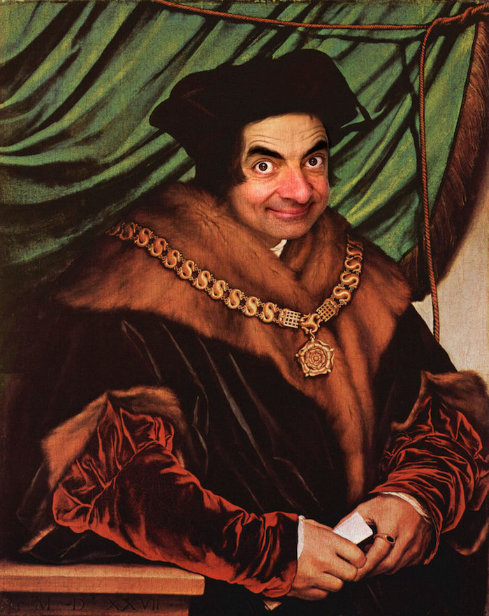 Mr. Bean Painting