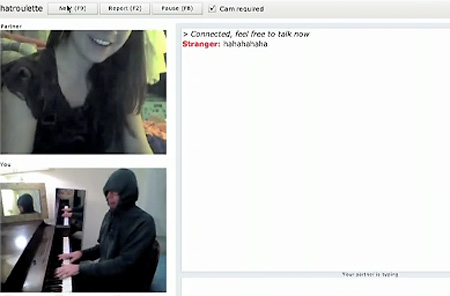 funny chatroulette pictures. some fun on Chatroulette