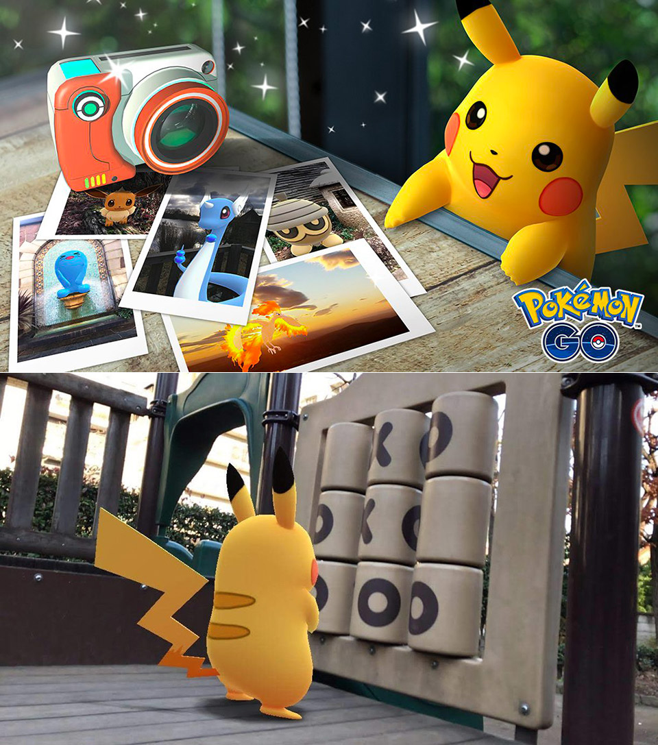 Pokemon Go Snapshot AR+ Mode