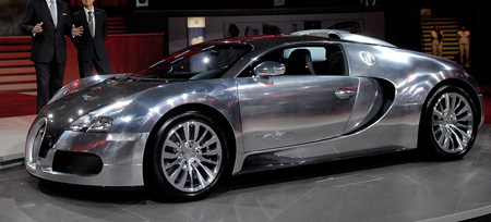 All Chrome Bugatti