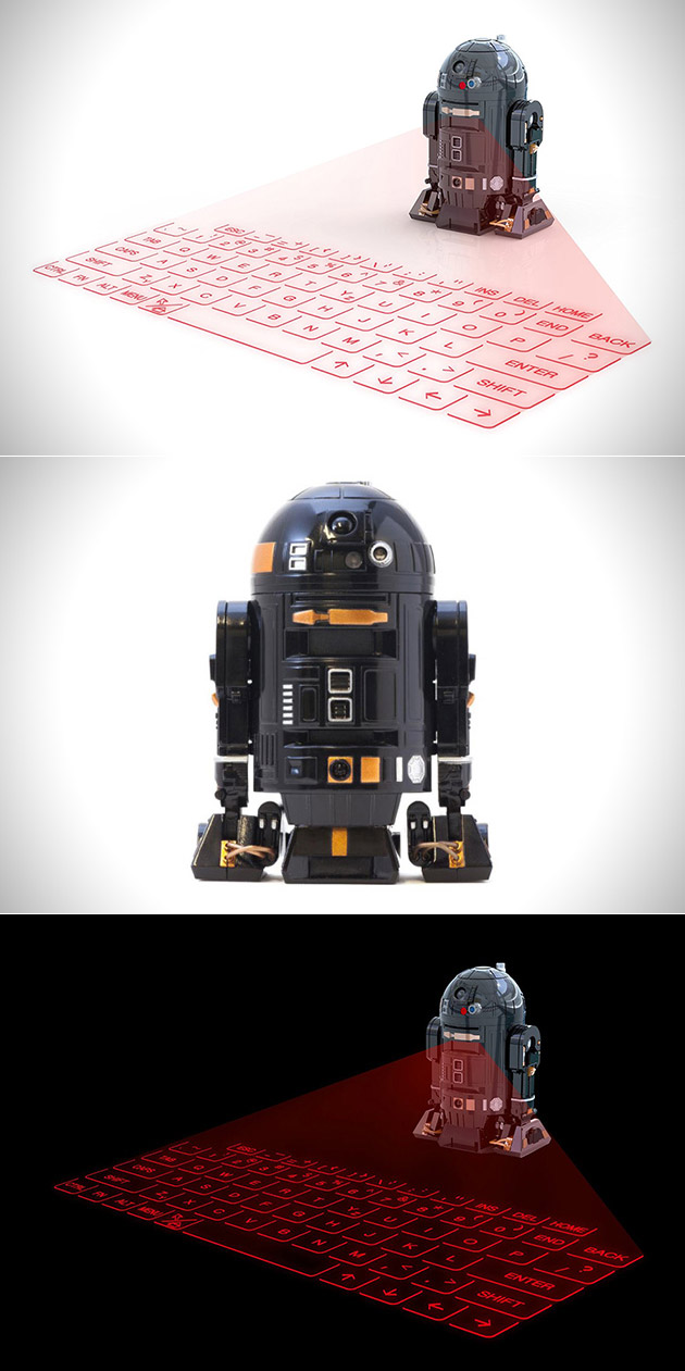 R2-Q5 Virtual Laser Projection Keyboard