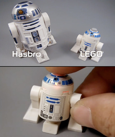 minifigures minifigura YRTS Lego 853470 Llavero R2-D2 Star Wars ¡New