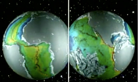 continental drift animation