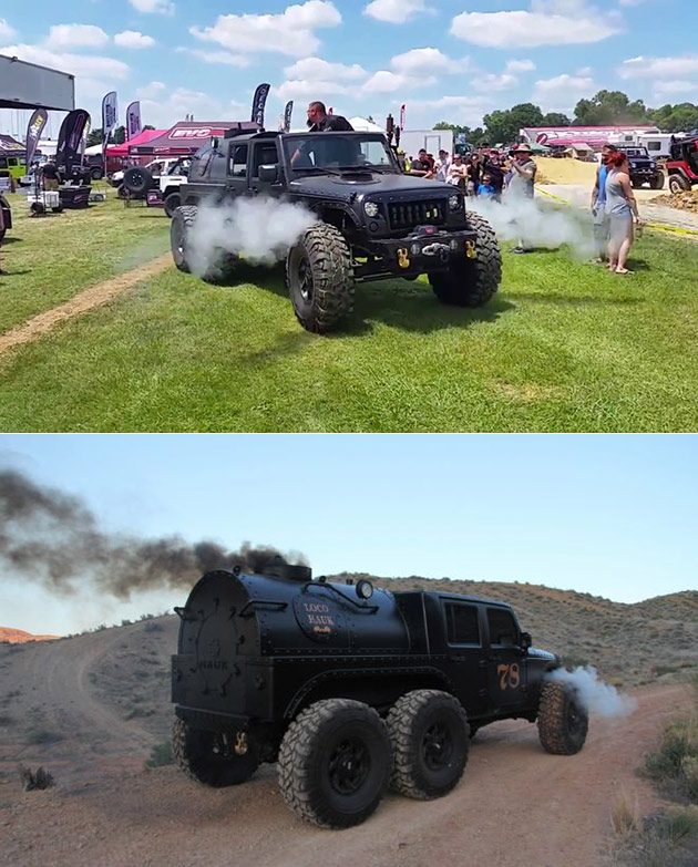 Steam-Powered Jeep