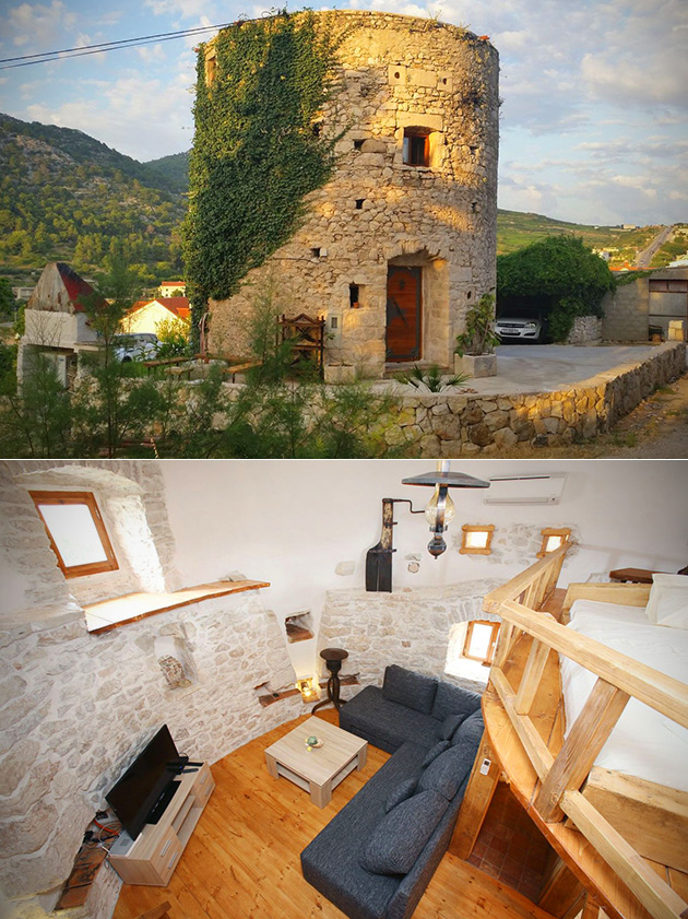 250-Year-Old Stone Tower Home