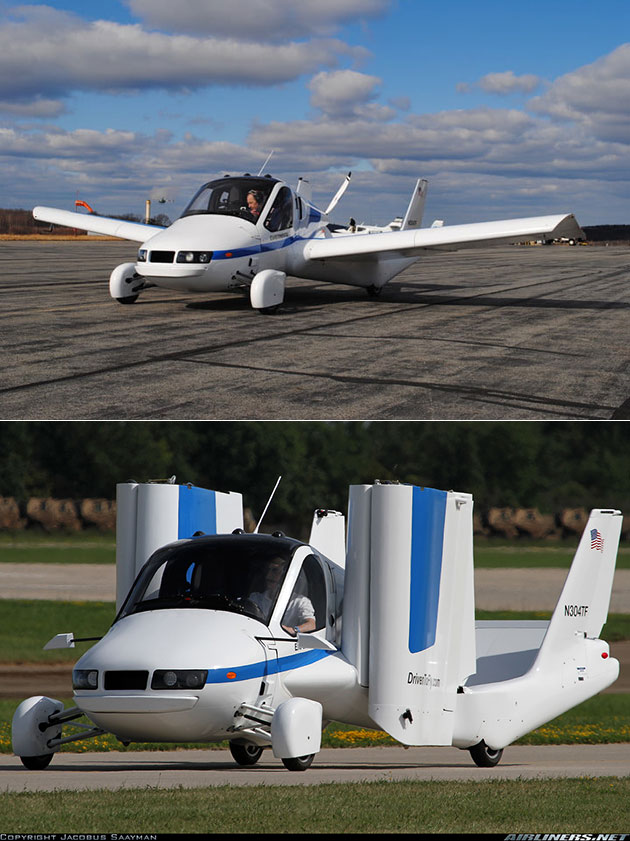 Terrafugia Flying Car Transition