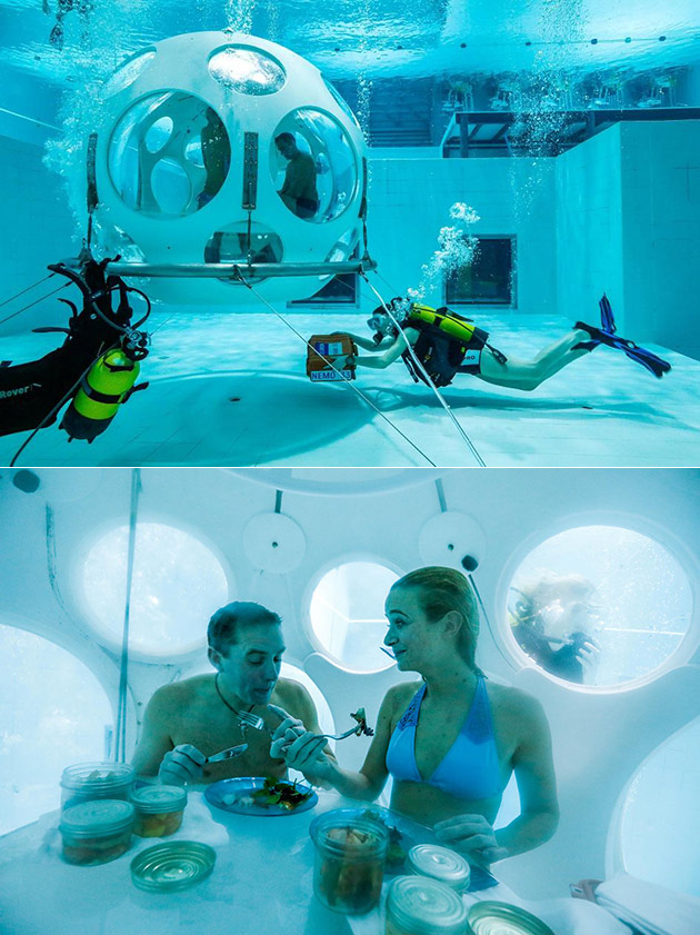 The Pearl Underwater Scuba-Diving Restaurant