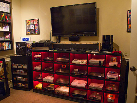 Designroom Game on Ultimate Video Game Room Includes Nearly Every Console Ever Made