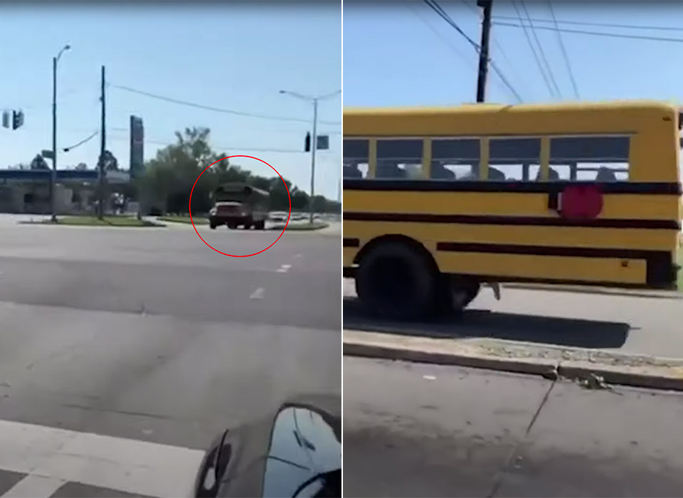 11-Year-Old Steals School Bus