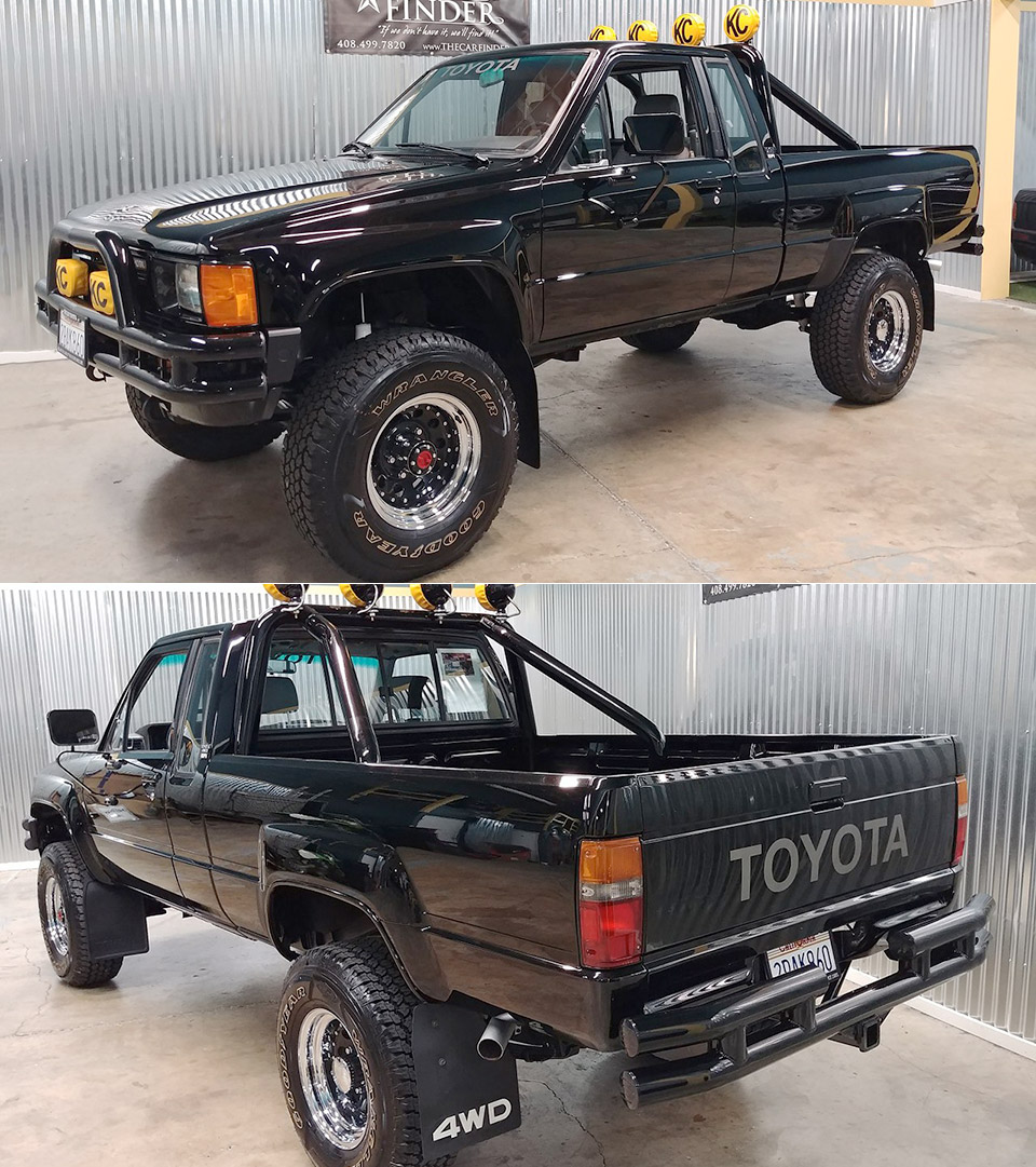 1985 Toyota Sr5 Gets Transformed Into Marty Mcfly Pickup Truck