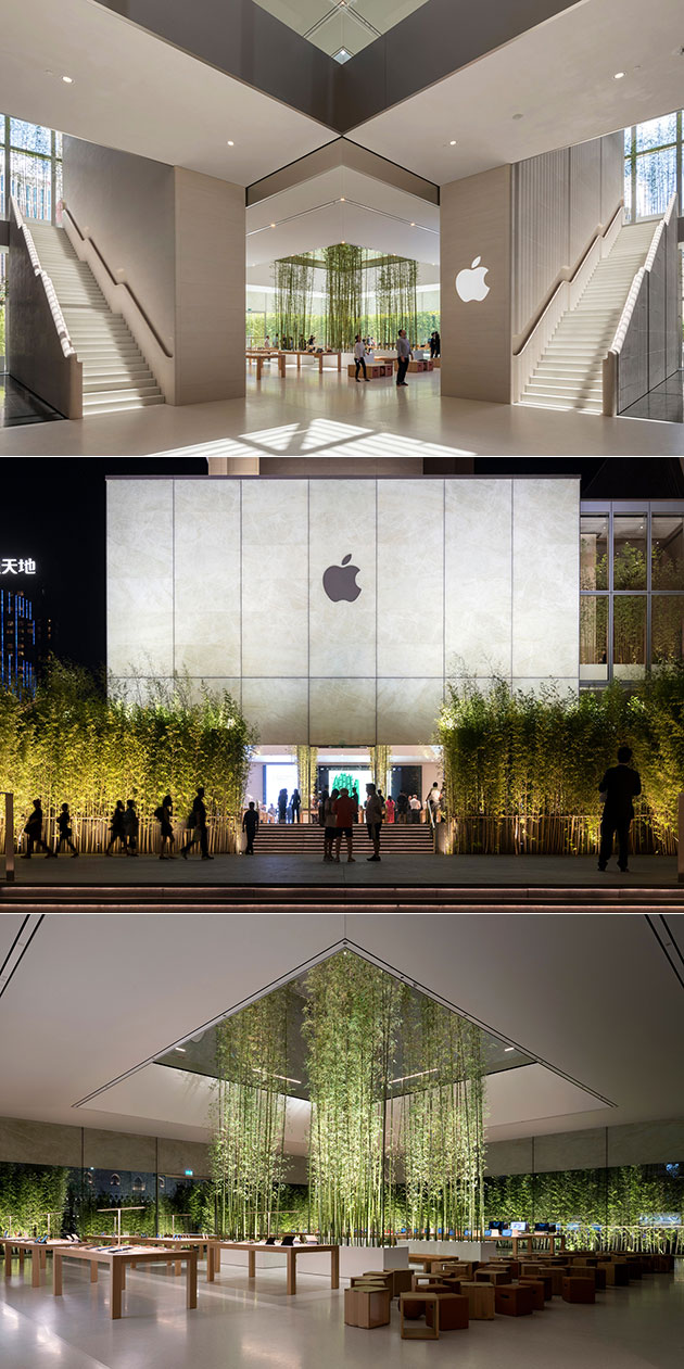 Apple Store Macau Opens Combines Nature Technology And Minimalist Apple Store Macau Opens Combines Nature Technology And Minimalist