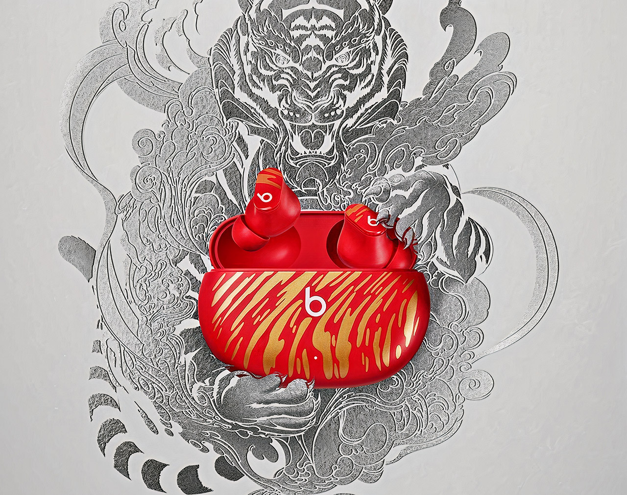 Apple Year of the Tiger Beats Studio Buds China Lunar New Year