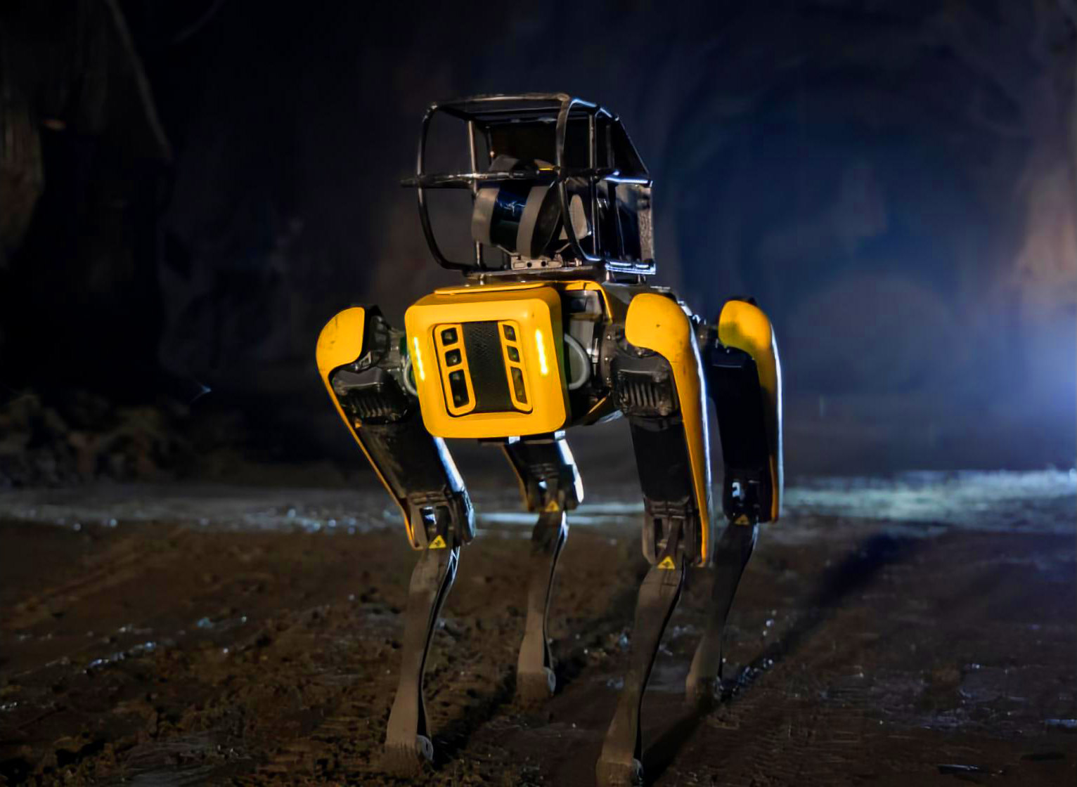 Boston Dynamics Spot Robot Dog Underground Kidd Creek Mine