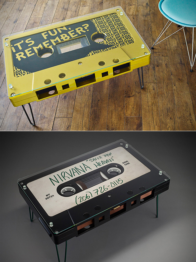 Cassette Tape Coffee Tables