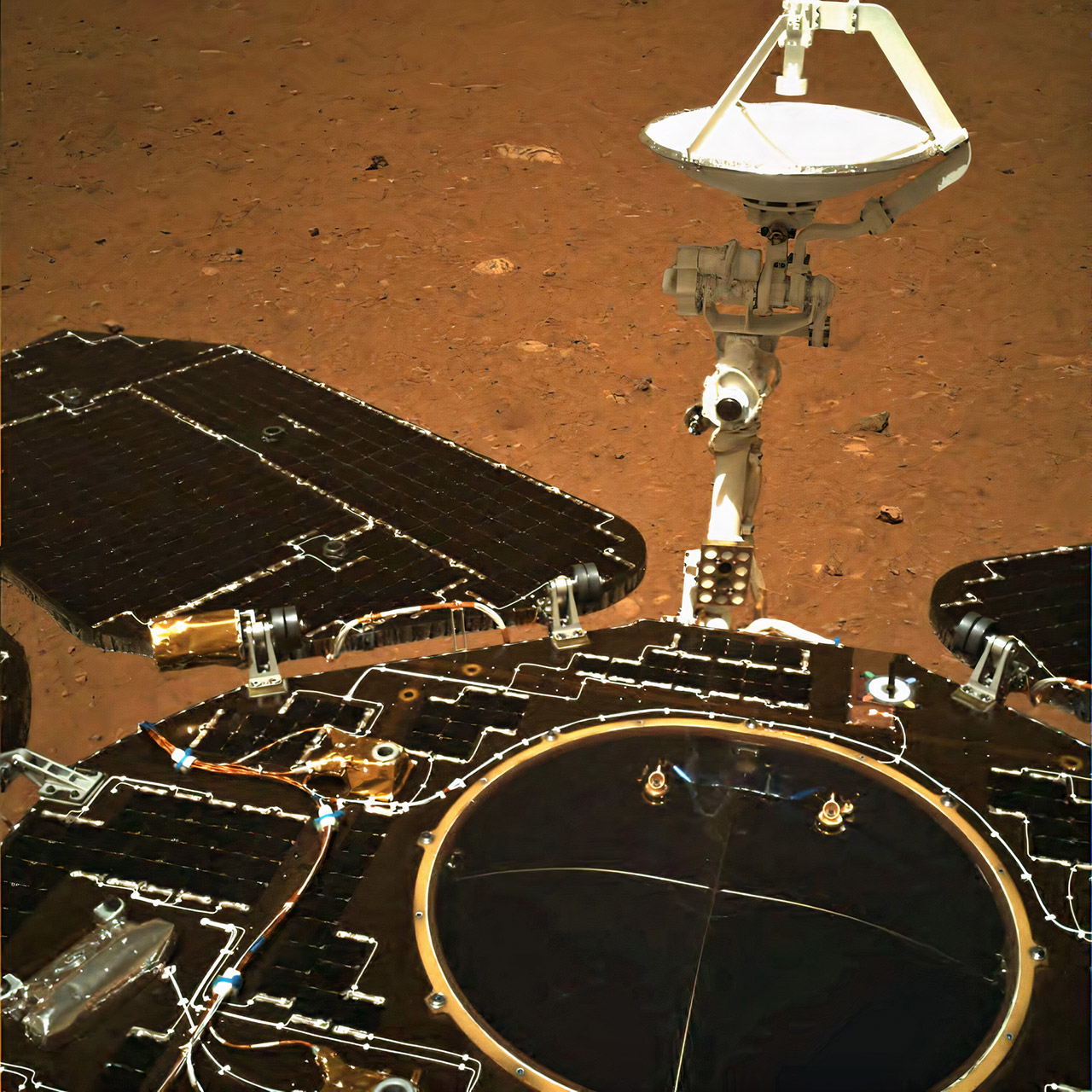 China Tianwen-1 Mars Rover China First Images