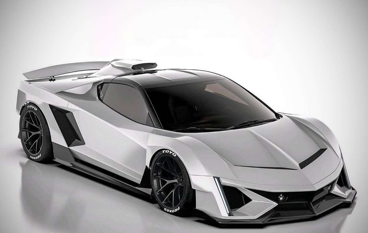 Competition Carbon C120R Supercar Chevrolet Corvette C8