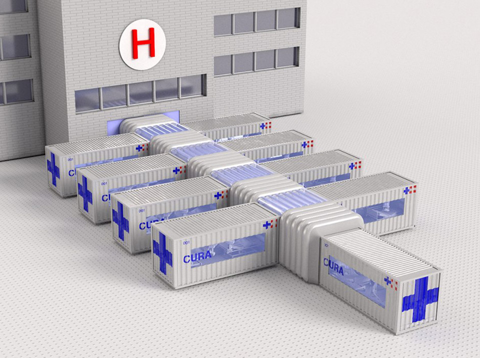 CURA is an OpenSource Project That Transforms Shipping Containers Into