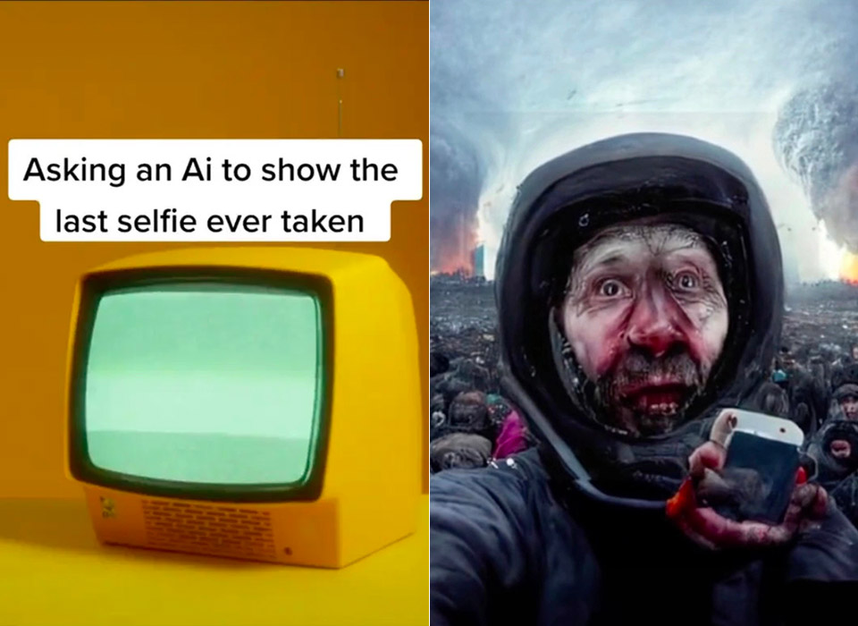 DALL-E AI Last Selfie Ever Taken on Earth