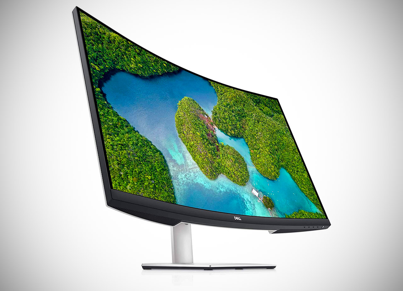 Dell S3221QS 32-inch Curved 4K Monitor