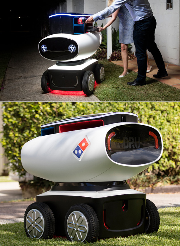 DRU Pizza Delivery Robot