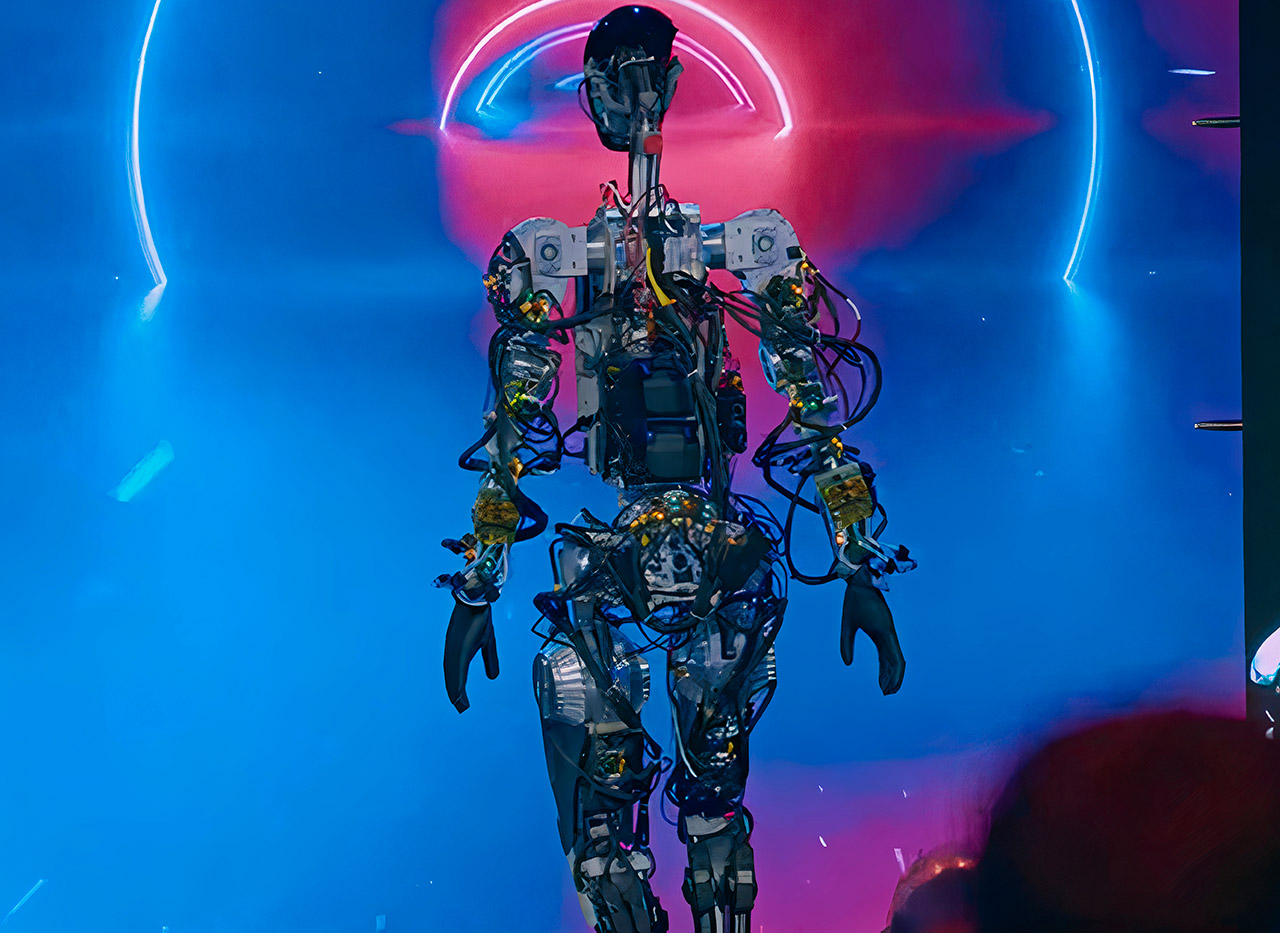 Elon Musk Optimus Humanoid Robot AI Day 2022
