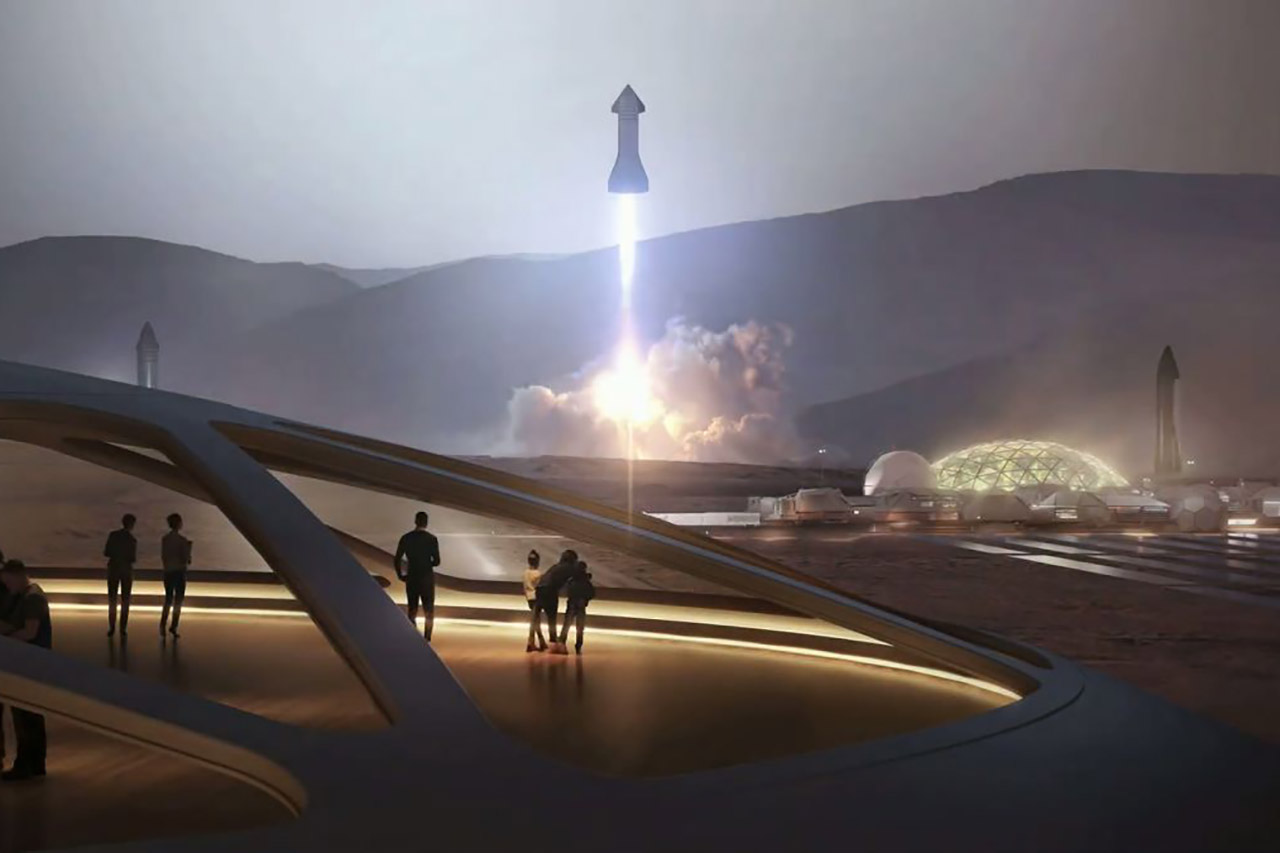 Elon Musk SpaceX Human Mission to Mars